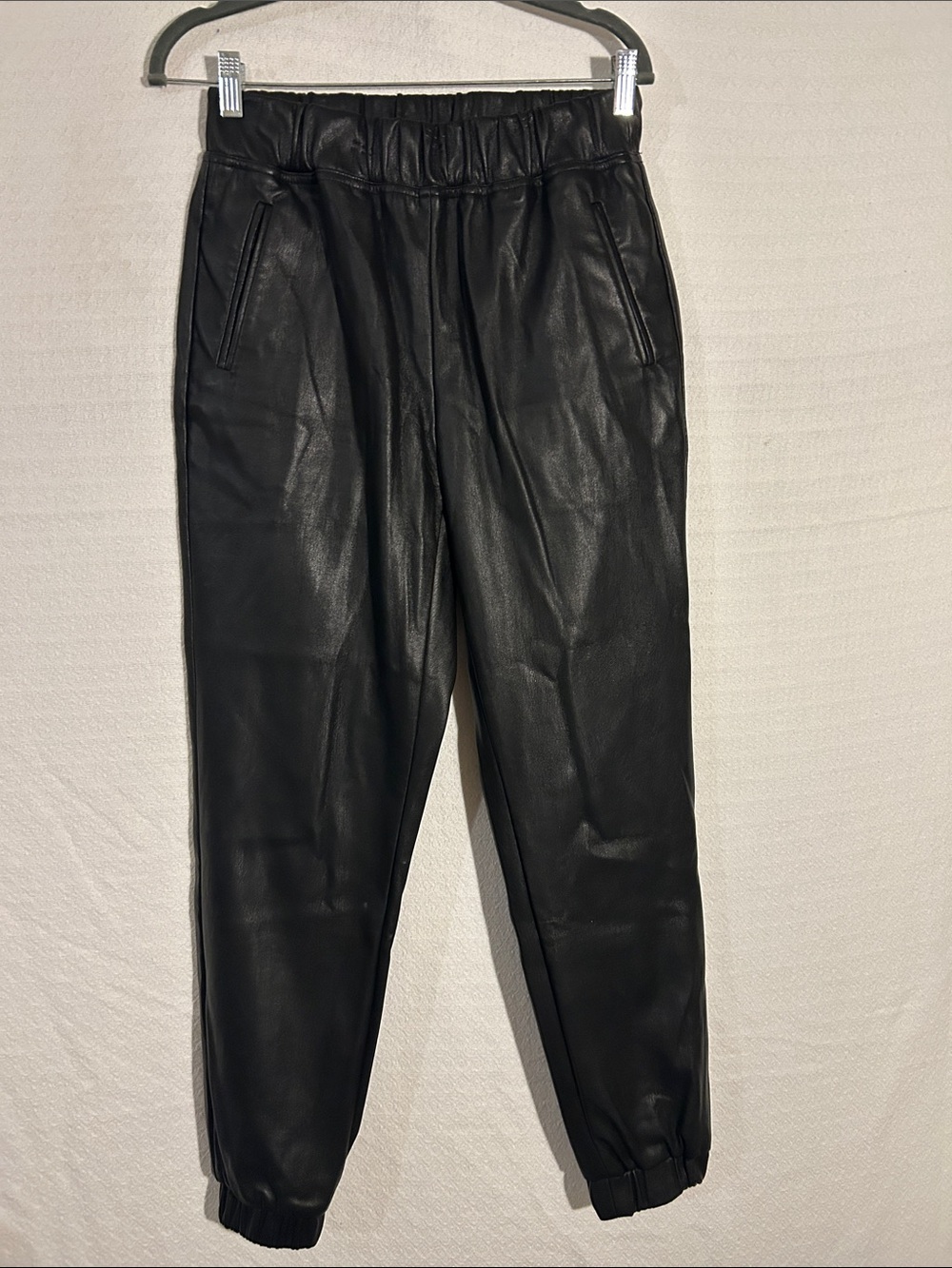 Women’s INC International Concepts Size S Black Faux Leather Pants